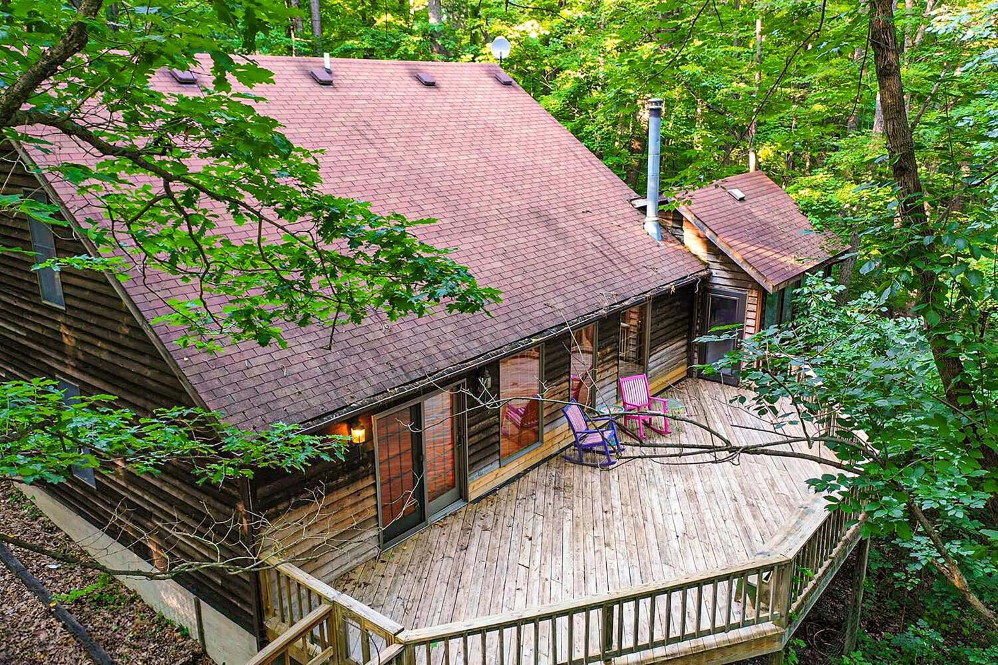 Huge Cabin W Hot Tub, Deck, Grill, Fire Pit, Wifi Berkeley Springs Exterior photo